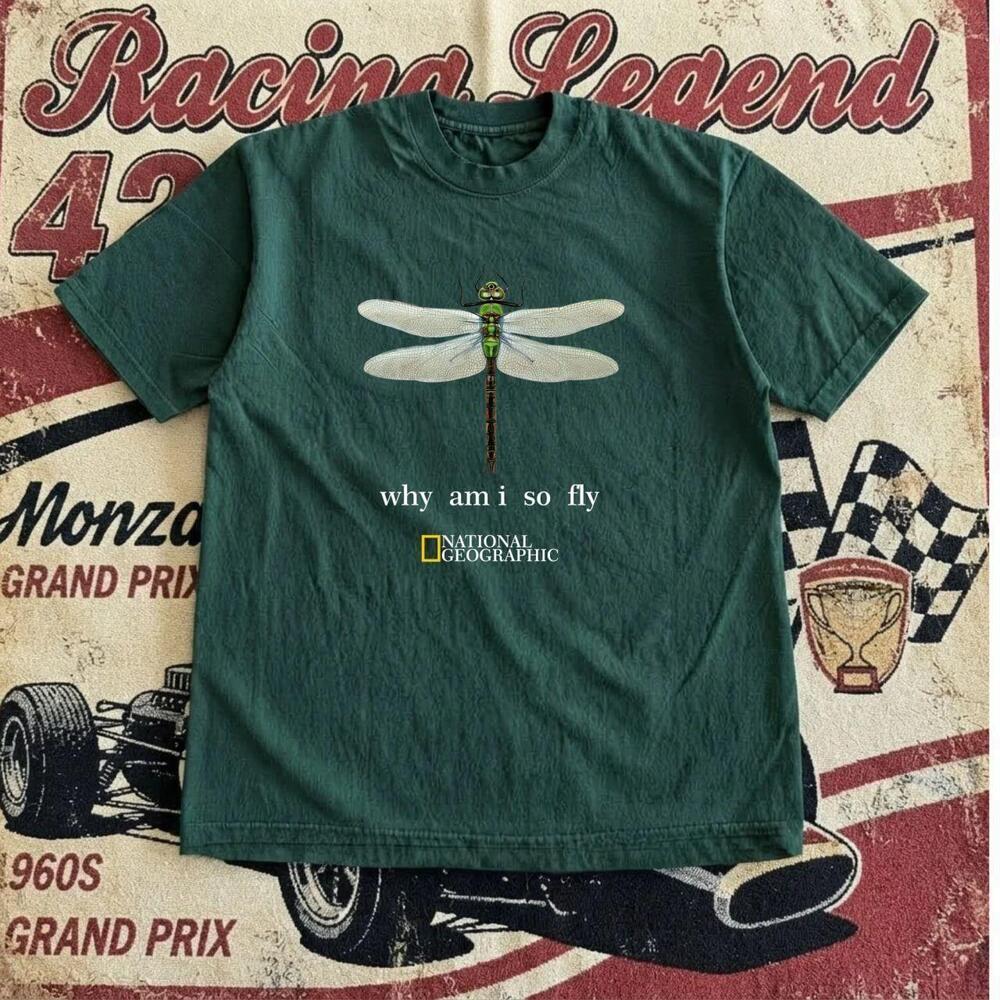 Why Am I So Fly Dragonfly National Geographic Tee